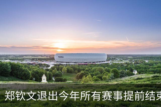 郑钦文退出今年所有赛事提前结束赛季，世界排名升至第22位